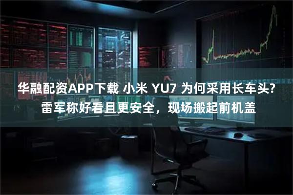 华融配资APP下载 小米 YU7 为何采用长车头? 雷军称好看且更安全，现场搬起前机盖